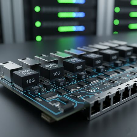 High-speed Ethernet & PoE - High-performance common-mode chokes, 90W PoE++ LAN transformers, and ER/EFD series power transformers for data center networking.